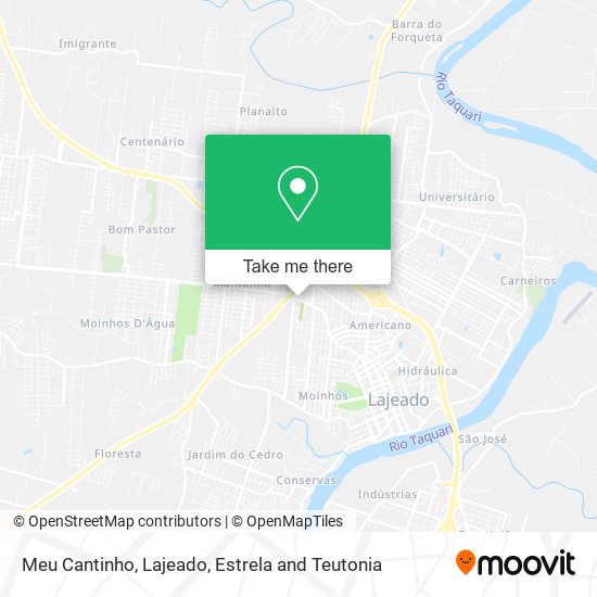 Meu Cantinho map