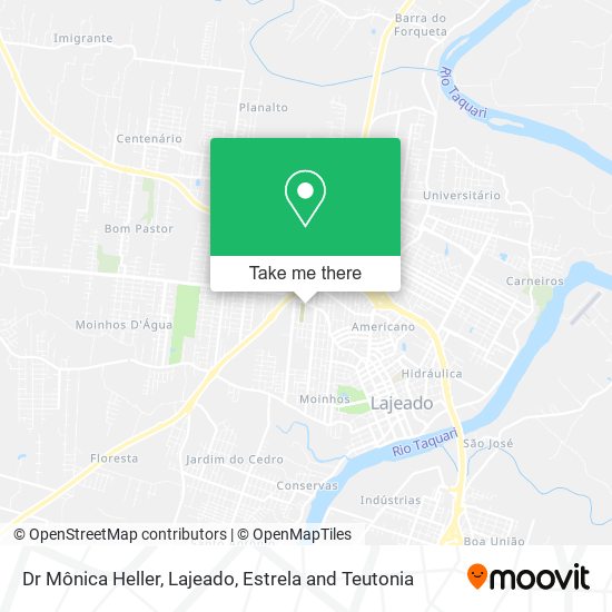 Dr Mônica Heller map