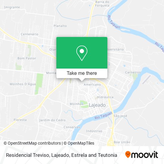 Mapa Residencial Treviso