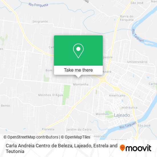 Carla Andréia Centro de Beleza map