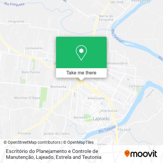 Escritório do Planejamento e Controle de Manutenção map