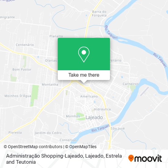 Administração Shopping-Lajeado map