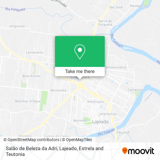 Salão de Beleza da Adri map