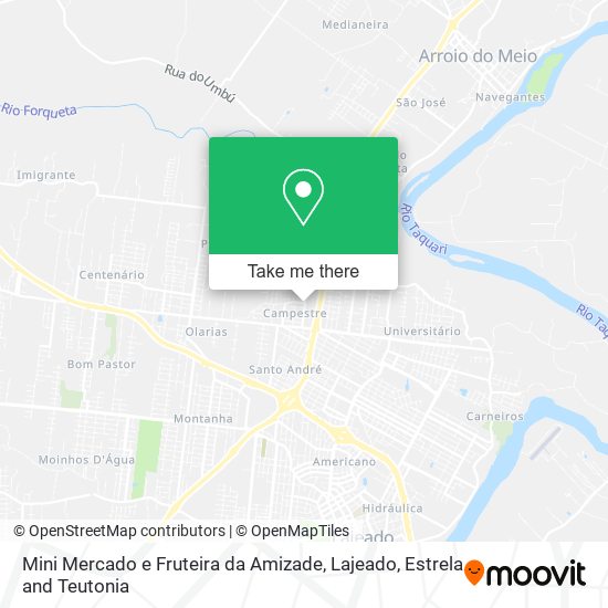 Mini Mercado e Fruteira da Amizade map