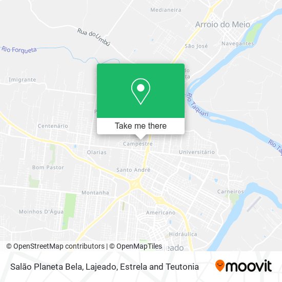 Salão Planeta Bela map