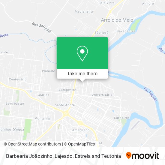 Barbearia Joãozinho map
