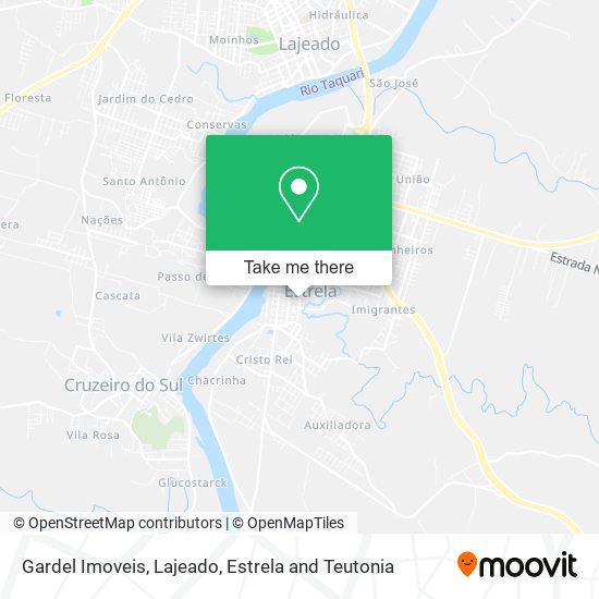 Mapa Gardel Imoveis