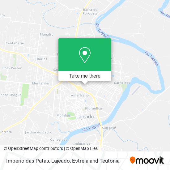 Mapa Imperio das Patas