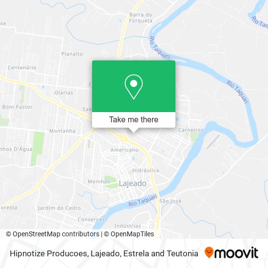 Hipnotize Producoes map