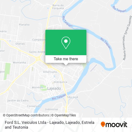 Ford S.L. Veículos Ltda - Lajeado map