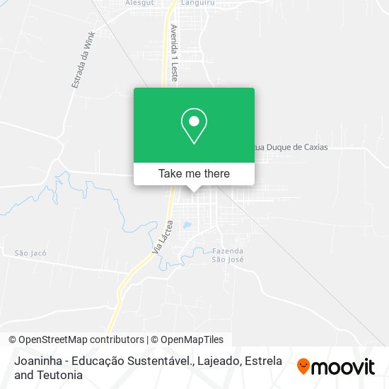 Joaninha - Educação Sustentável. map