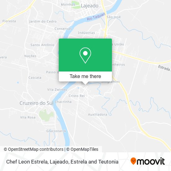 Chef Leon Estrela map