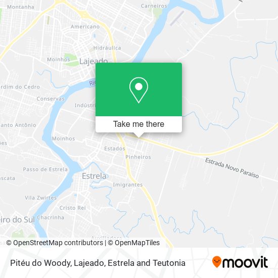 Pitéu do Woody map