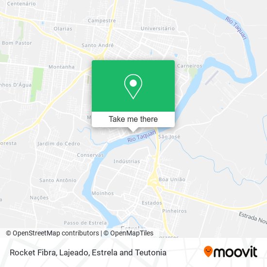 Rocket Fibra map