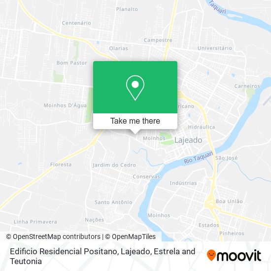 Edificio Residencial Positano map