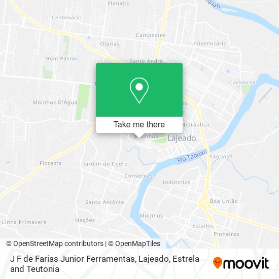 J F de Farias Junior Ferramentas map