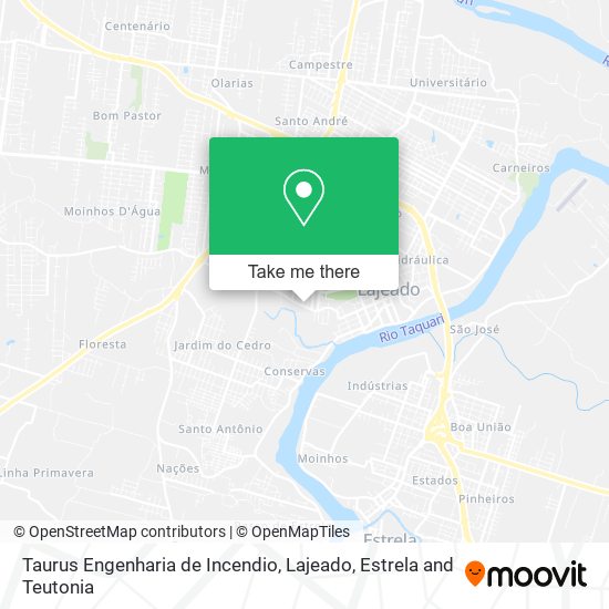 Taurus Engenharia de Incendio map