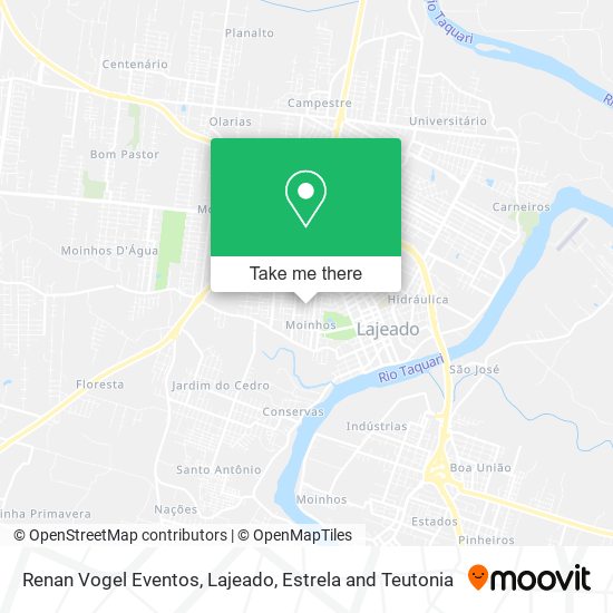 Renan Vogel Eventos map