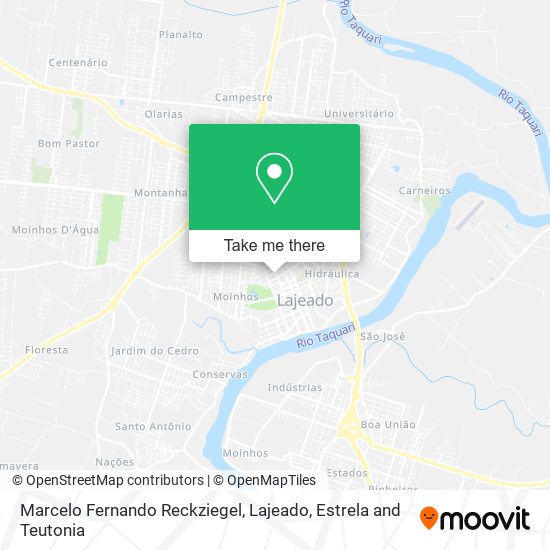 Marcelo Fernando Reckziegel map