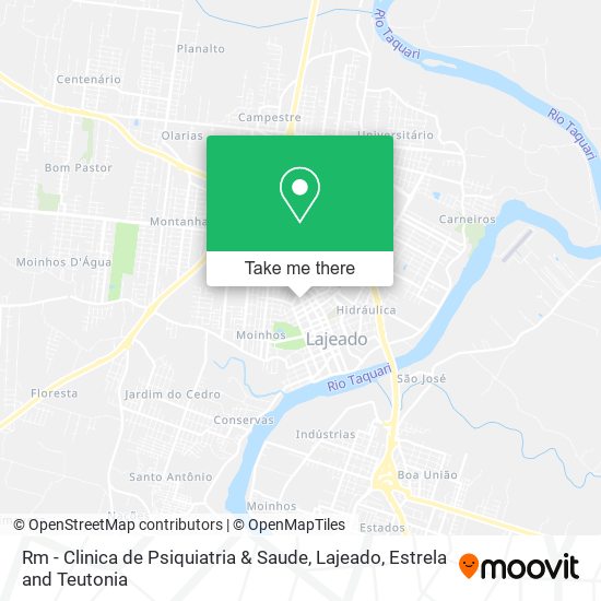 Rm - Clinica de Psiquiatria & Saude map