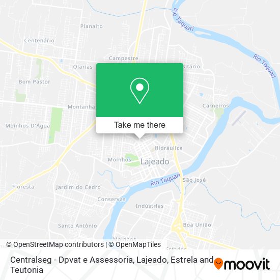 Centralseg - Dpvat e Assessoria map