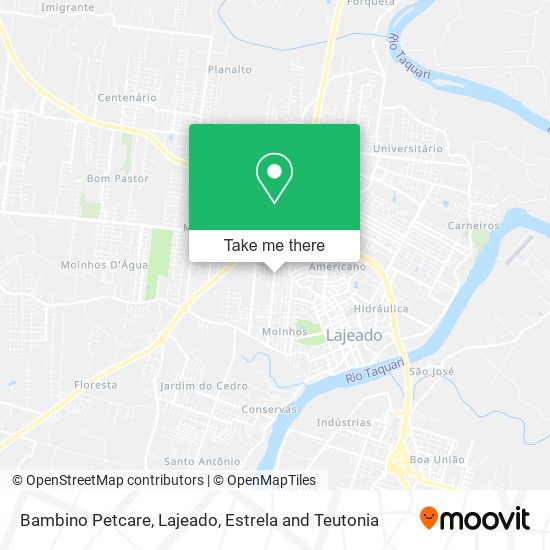 Bambino Petcare map