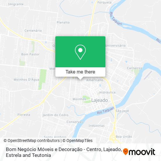 Bom Negócio Móveis e Decoração - Centro map