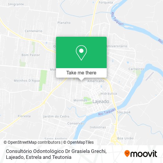 Consultório Odontológico Dr Grasiela Grechi map