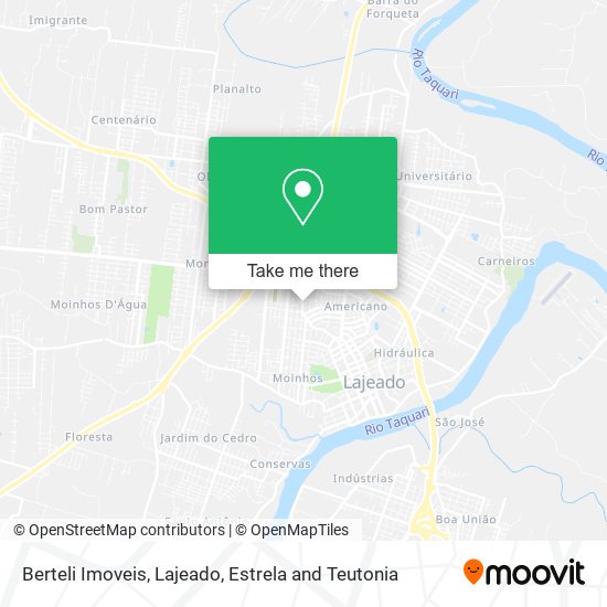 Berteli Imoveis map