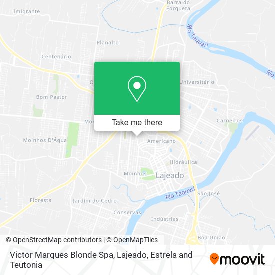 Victor Marques Blonde Spa map