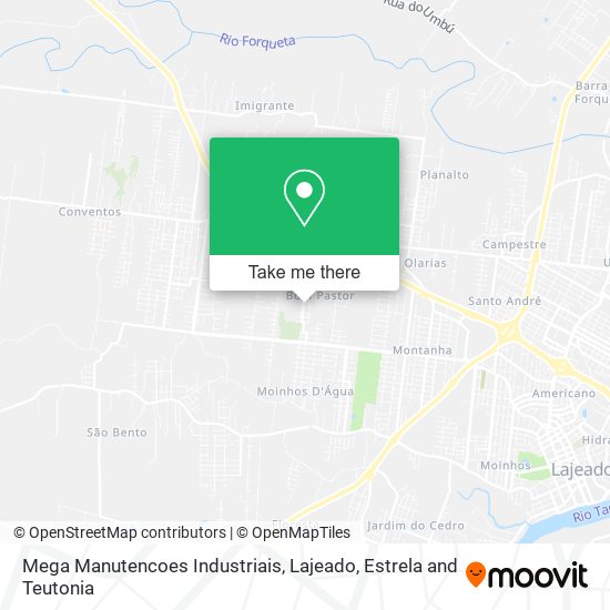 Mega Manutencoes Industriais map