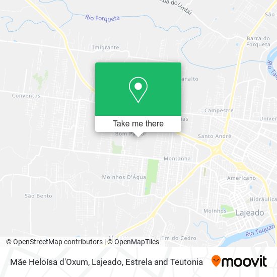 Mãe Heloísa d'Oxum map