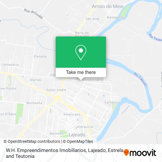 W.H. Empreendimentos Imobiliarios map