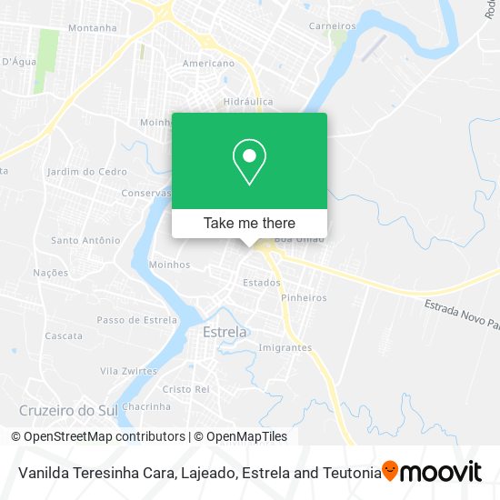Vanilda Teresinha Cara map