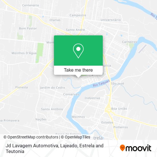 Jd Lavagem Automotiva map