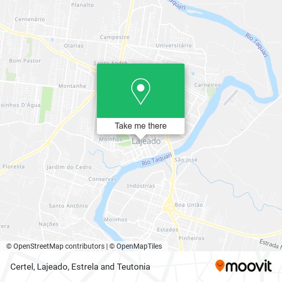 Certel map