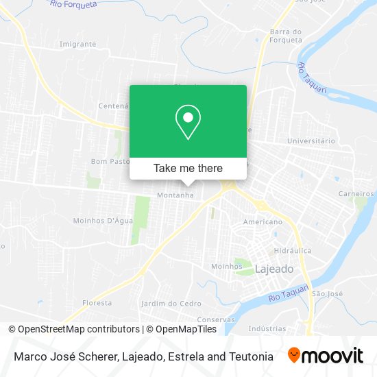 Marco José Scherer map