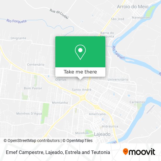 Emef Campestre map