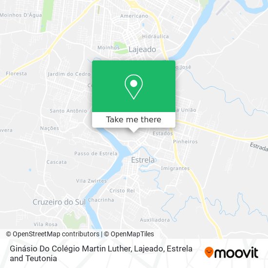 Ginásio Do Colégio Martin Luther map