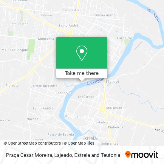 Praça Cesar Moreira map