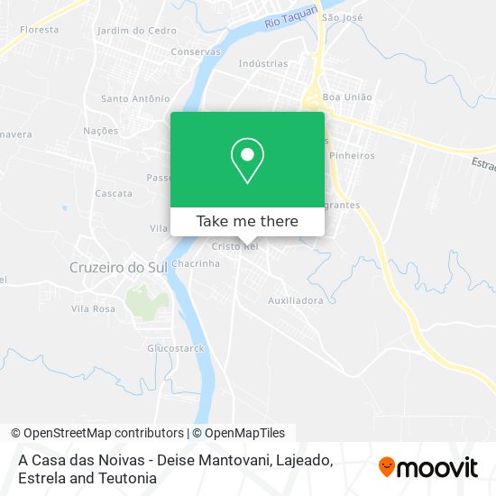 A Casa das Noivas - Deise Mantovani map