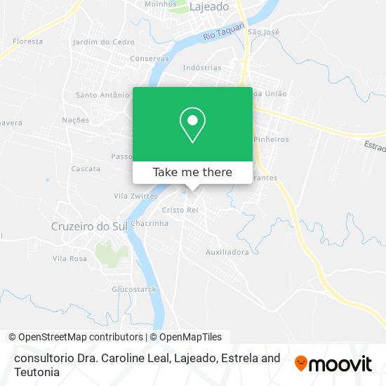 consultorio Dra. Caroline Leal map