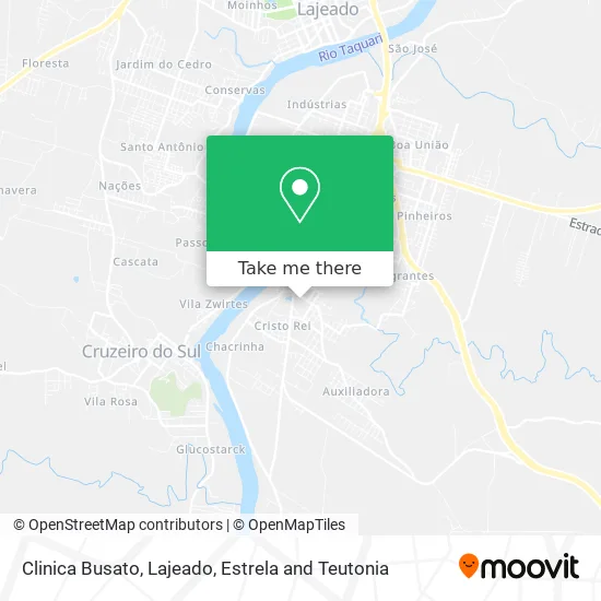 Clinica Busato map