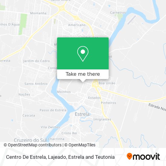 Centro De Estrela map