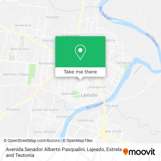Avenida Senador Alberto Pasqualini map