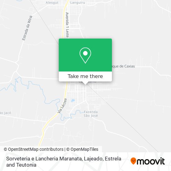 Sorveteria e Lancheria Maranata map