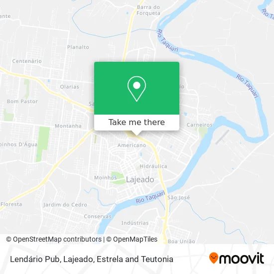 Lendário Pub map