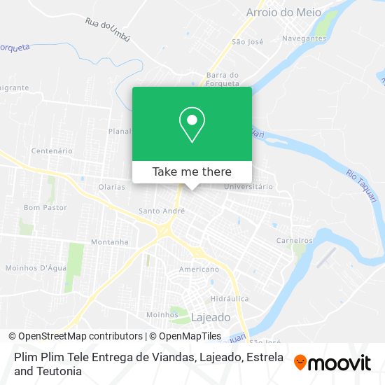 Plim Plim Tele Entrega de Viandas map