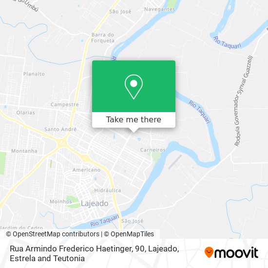 Rua Armindo Frederico Haetinger, 90 map