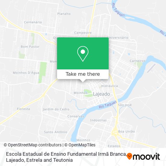 Escola Estadual de Ensino Fundamental Irmã Branca map